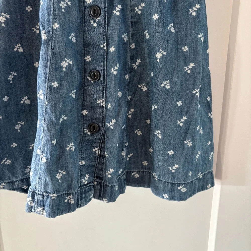 GAP Kids‎ • Denim Dress with Flowers